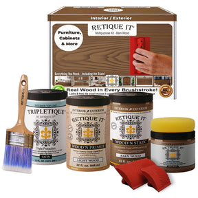 Multi-purpose Wood'n Kit (Large) - Barn Wood - Interior Top Coat