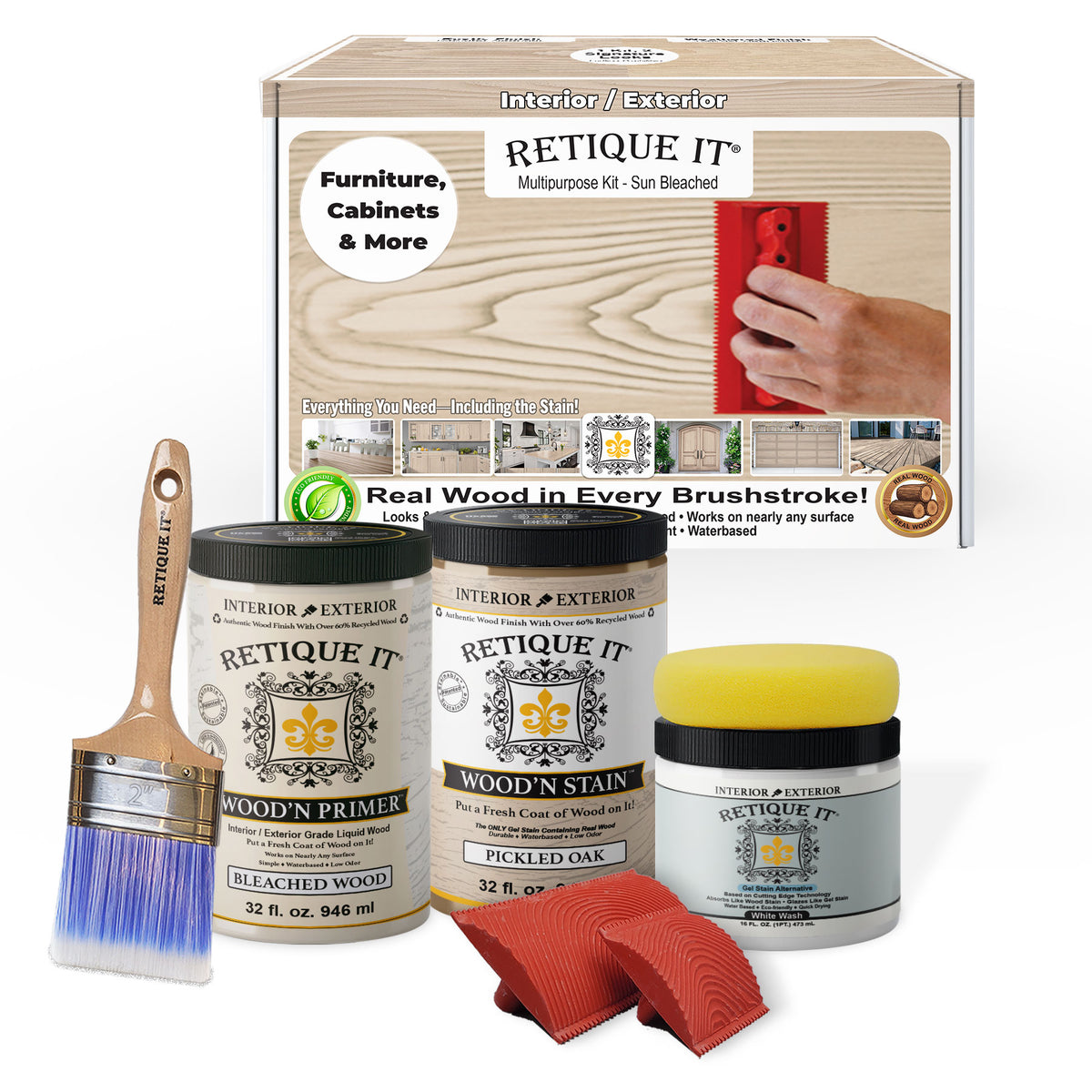 Multi-purpose Wood'n Kit (Large) - Sun Bleached