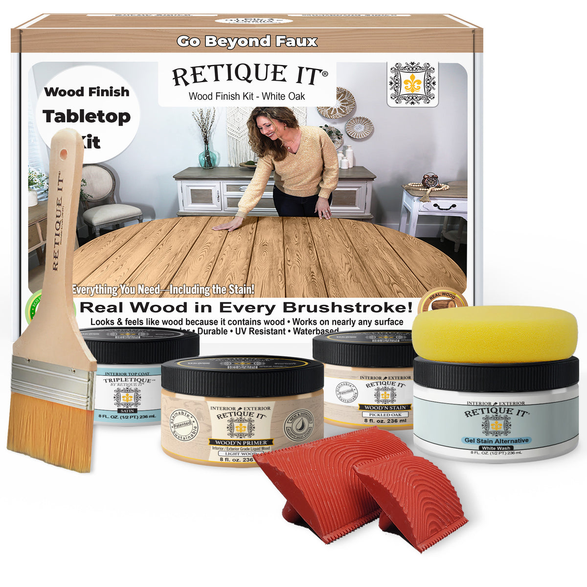 Multi-purpose Wood'n Kit - White Oak - Interior Top Coat