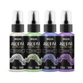 DecoArt Dreamy Pastels Bloom Texture Paint 4 Pack featuring pastel-colored textured paint tubes for artistic projects.