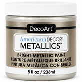 Pearl Americana Decor Metallics paint, 8 oz jar