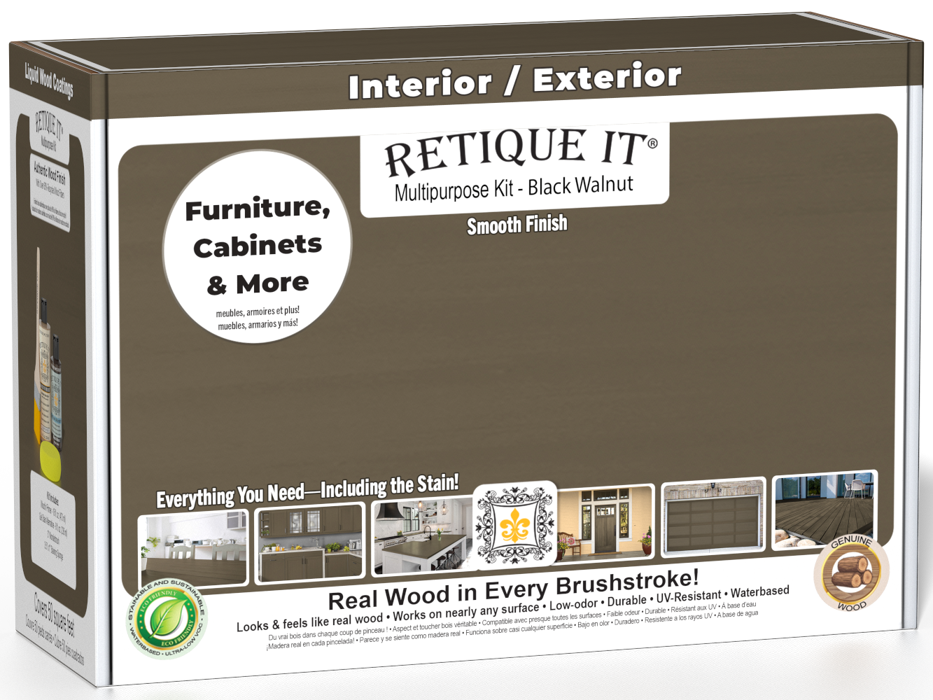 Retique It® Black Walnut Multipurpose Kit box hero image.