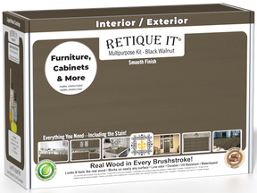 Retique It® Black Walnut Multipurpose Kit box hero image.