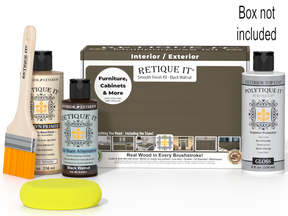 Multi-purpose Smooth Finish Kit - Black Walnut - Exterior Top Coat
