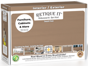 Retique It® Barn Wood Multipurpose Kit box hero image.