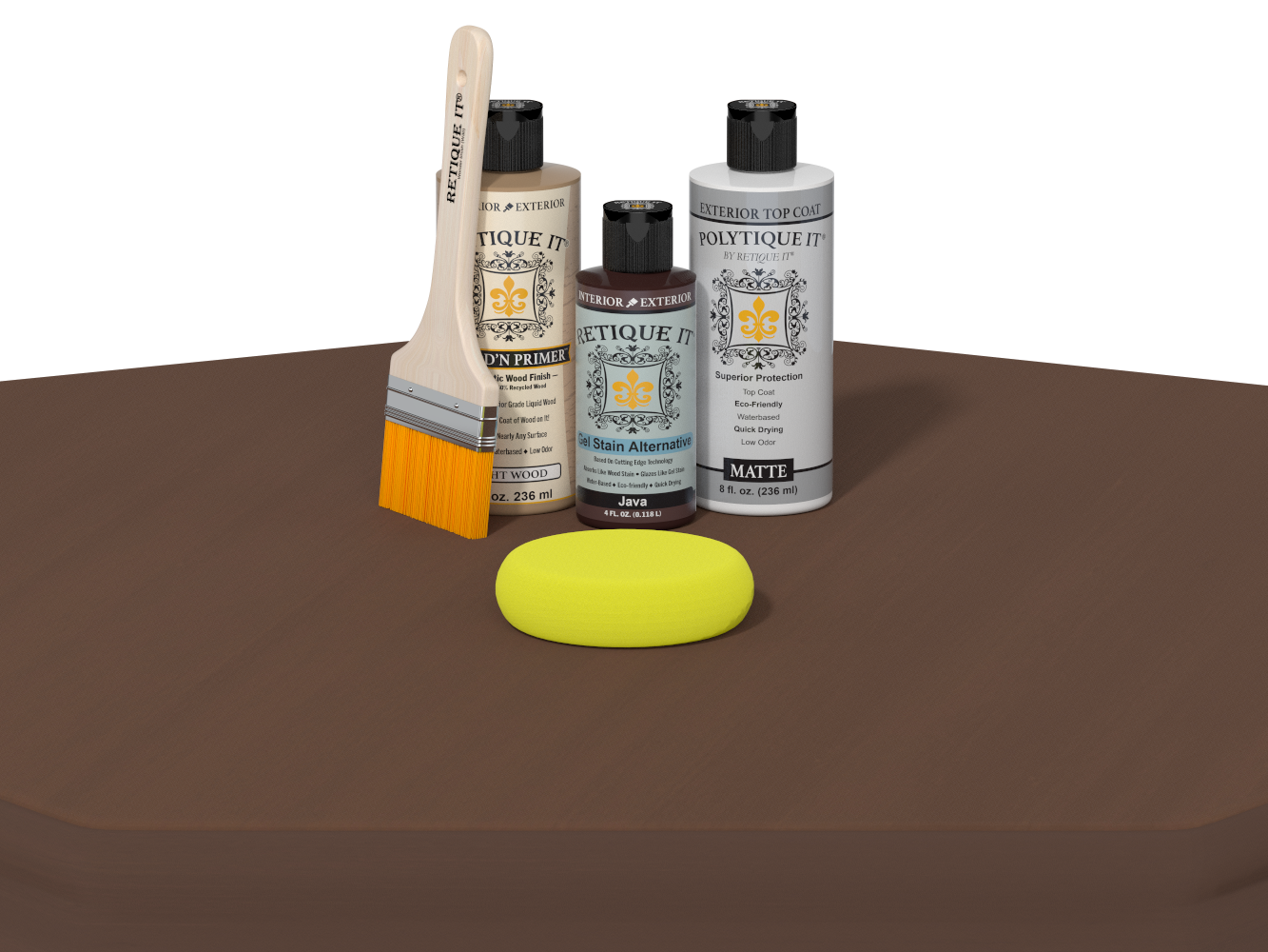 Multi-purpose Smooth Finish Kit - Java - Exterior Top Coat