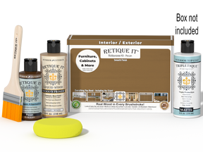 Multi-purpose Smooth Finish Kit - Pecan - Interior Top Coat