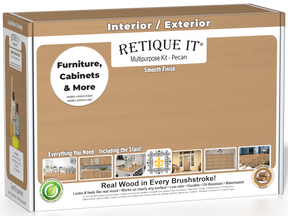 Retique It® Pecan Multipurpose Kit box hero image.