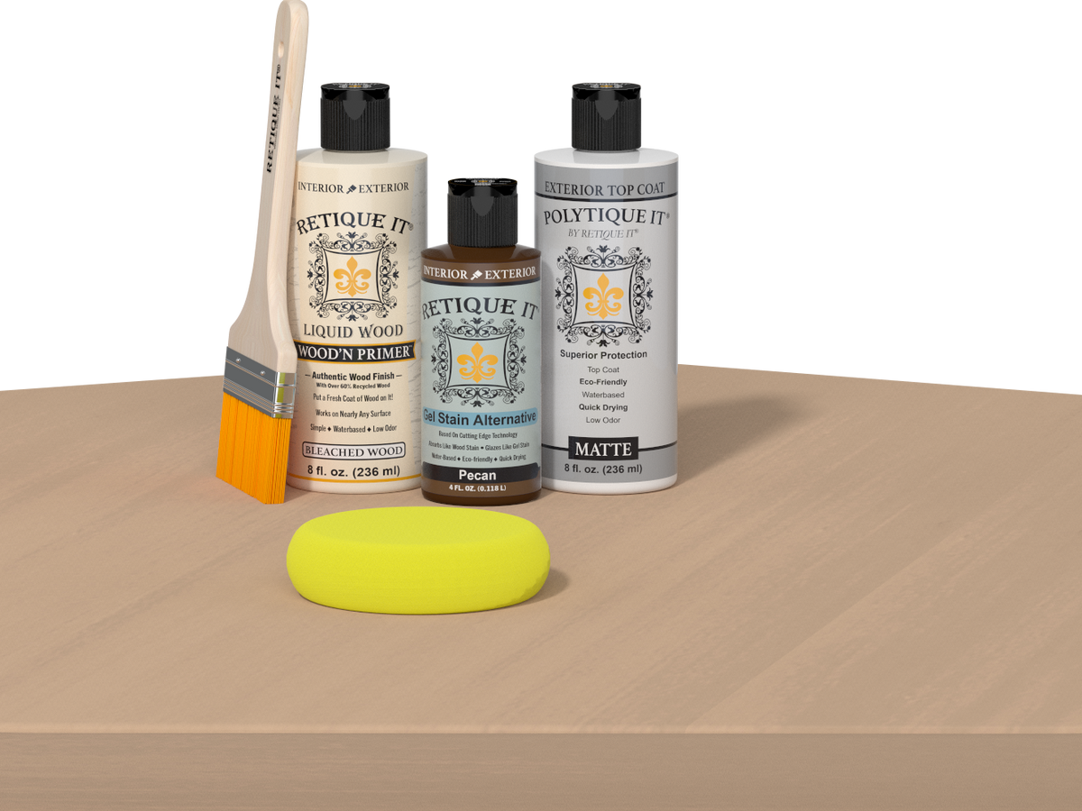 Multi-purpose Smooth Finish Kit - White Oak - Exterior Top Coat