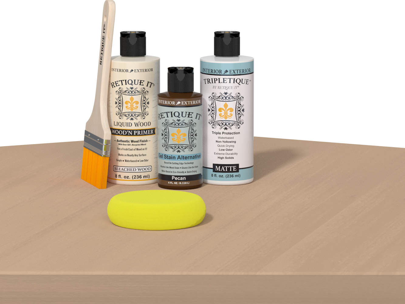 Multi-purpose Smooth Finish Kit - White Oak - Interior Top Coat