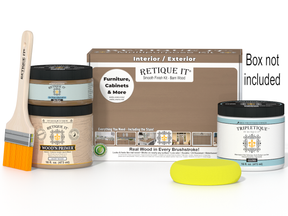 Multi-purpose Smooth Finish Kit (Med) - Barn Wood - Interior Top Coat