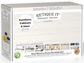 Multi-purpose Smooth Finish Kit (Med) - White Wash - Interior Top Coat