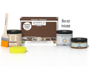 Multi-purpose Smooth Finish Kit (Med) - Dark Oak - Exterior Top Coat