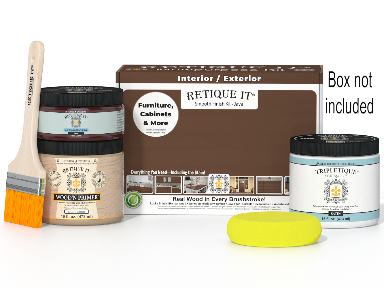 Multi-purpose Smooth Finish Kit (Med) - Java - Interior Top Coat