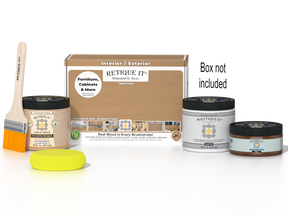 Multi-purpose Smooth Finish Kit (Med) - Pecan - Exterior Top Coat