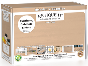 Multi-purpose Smooth Finish Kit (Med) - White Oak - Exterior Top Coat