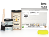 Large white wash wood finish kit by Retique It® featuring smooth application and multiple uses in a compact package.