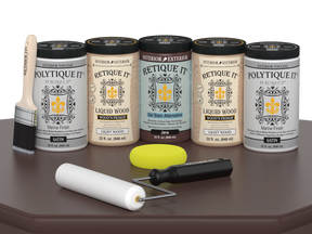 Wood'n Door Smooth Finish Kit (Front & Garage Door) - Java
