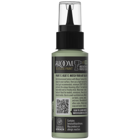 Retique It Bloom Texture Paint 4pk in mint green, showing the back of the packaging with product details