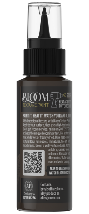 Retique It Bloom Texture Paint 4-pack in Battlefield Soil, showcasing textured paint cans with earthy, soil-inspired finish.