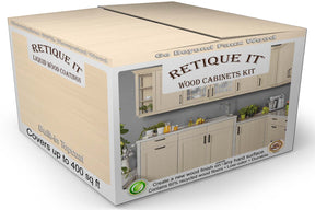 Wood'n Cabinet Kit - (24 Door / Smooth) - White Wash