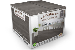 Tabletop Wood'n Finish Kit (4x Large) - Harbor Gray