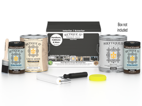 Multi-purpose Smooth Wood'n Finish Kit (4x Lg) - Charcoal - Exterior Top Coat