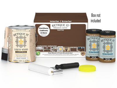 Multi-purpose Smooth Wood'n Finish Kit (4x Lg) - Dark Oak