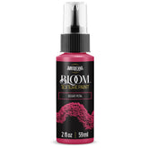 DecoArt Bloom Texture Paint in Desert Petal, showing a close-up of the textured pink and beige paint on a craft surface.