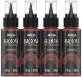 Retique It® Bloom Texture Paint 4-pack in Bloodstone Clay with textured finish, shown in front view on a flat surface.