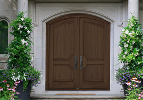 Wood'n Finish Front Door Kit (Double)) - Black Walnut