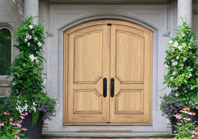 Wood'n Finish Front Door Kit (Double) - Pickled Oak