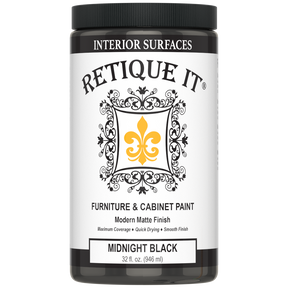 Furniture & Cabinet Paint - Midnight Black