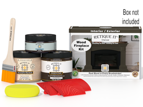 Fireplace Wood'n Finish Kit (Full Fireplace) - Charcoal