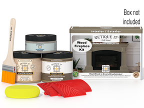 Fireplace Wood'n Finish Kit (Full Fireplace) - Drift Wood