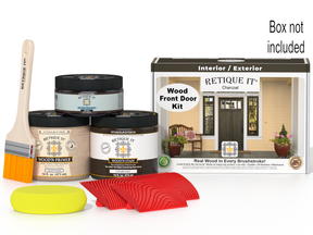 Wood'n Finish Front Door Kit - Charcoal