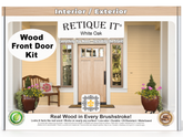 Wood'n Finish Front Door Kit - White Oak