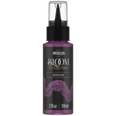 DecoArt Bloom Texture Paint in Mystic Plum, front view of the craft paint container mislabeled?