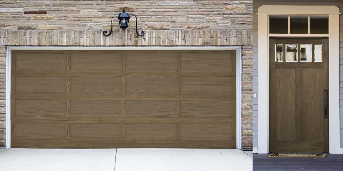 Wood'n Door Smooth Finish Kit (Front & Garage Door) - Charcoal