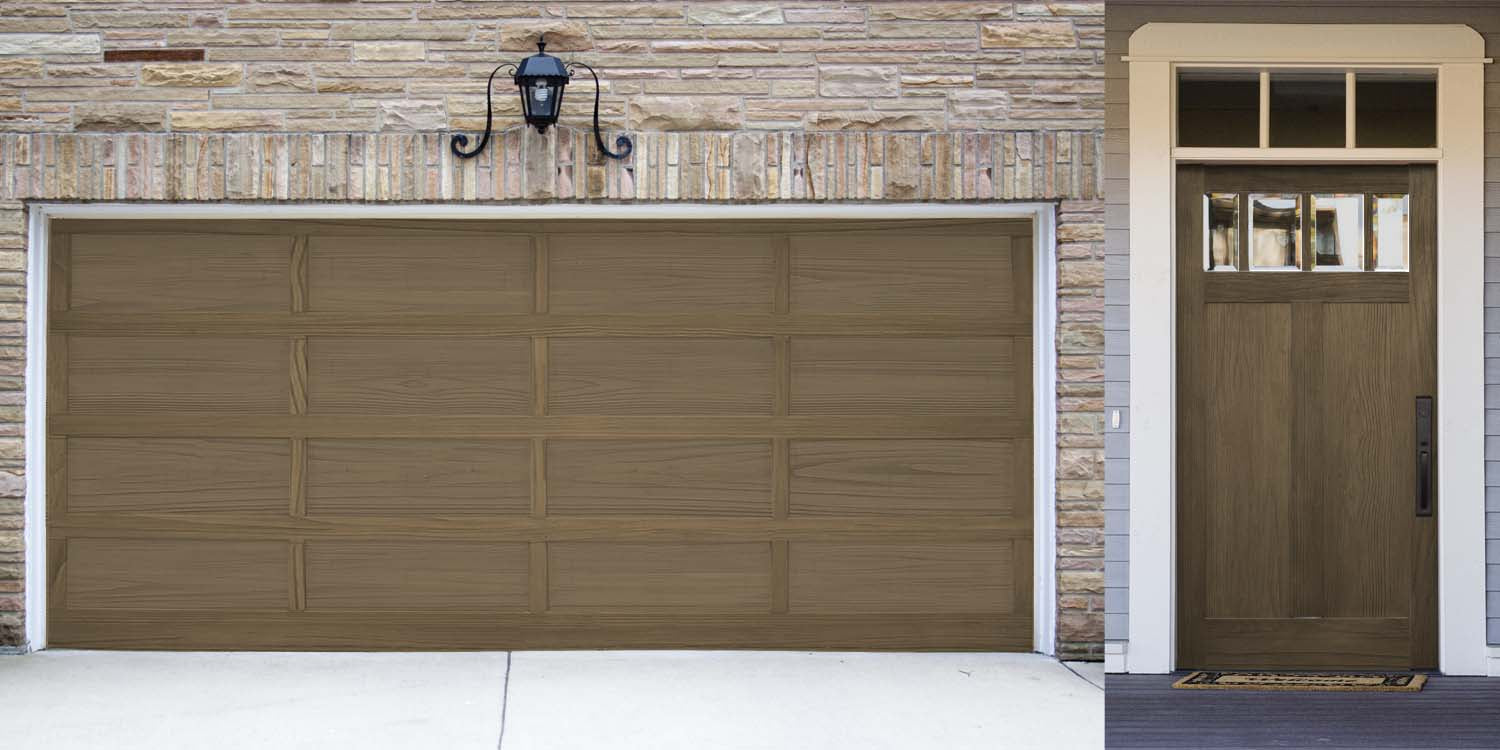 Wood'n Door Smooth Finish Kit (Front & Garage Door) - Charcoal