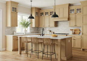 Wood'n Cabinet Kit (12 Door / Grained) - White Oak