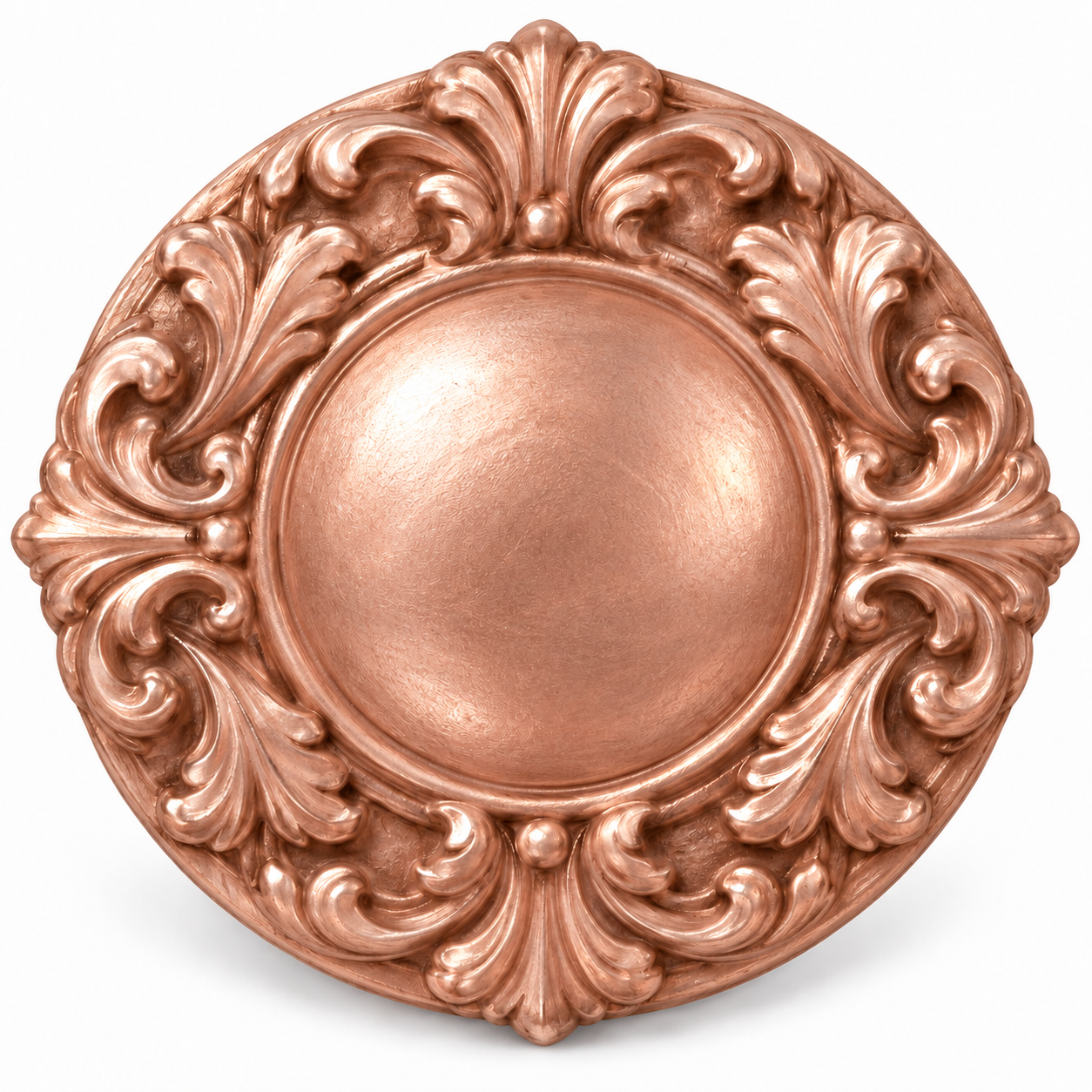 DecoArt Metallic Lustre Rose Gold paint color swatch close-up