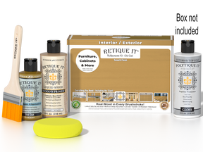 Multi-purpose Smooth Finish Kit - Old Oak - Exterior Top Coat