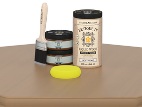 Large Pecan Wood'n Finish Kit by Retique It® for smooth wood finishing and multi-purpose woodworking projects.