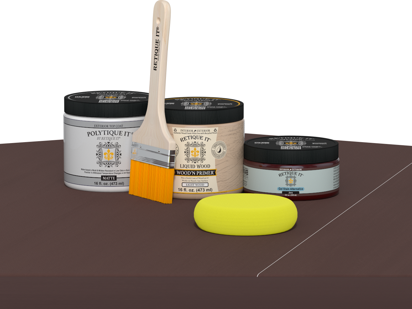 Multi-purpose Smooth Finish Kit (Med) - Java - Exterior Top Coat