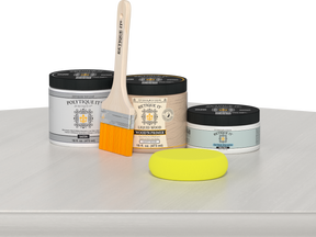 Wood'n Door Smooth Finish Kit - White Wash — Satin kit contents
