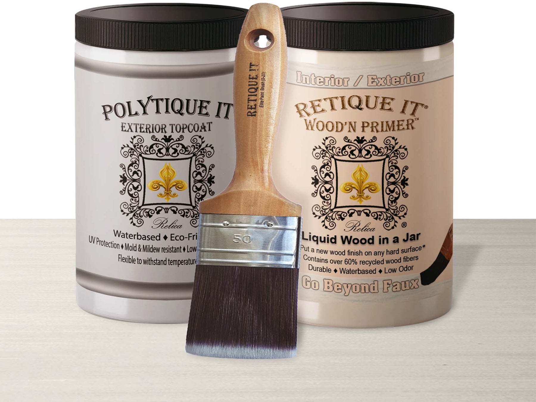 Bare Wood Kit (Large) - Bleached Wood - Exterior Top Coat