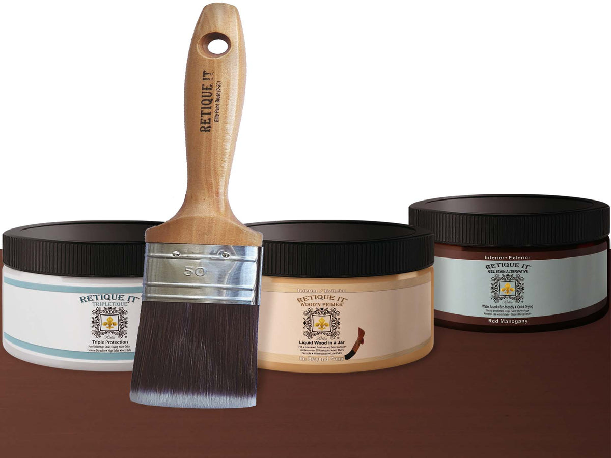 Multi-purpose Smooth Finish Kit - Red Mahogany - Interior Top Coat