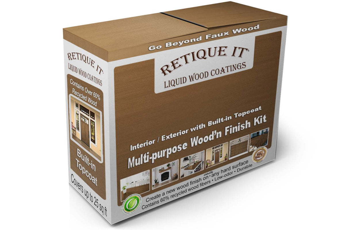 Multi-purpose Smooth Finish Kit - Dark Oak - Interior Top Coat