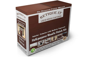 Multi-purpose Smooth Finish Kit - Red Mahogany - Exterior Top Coat